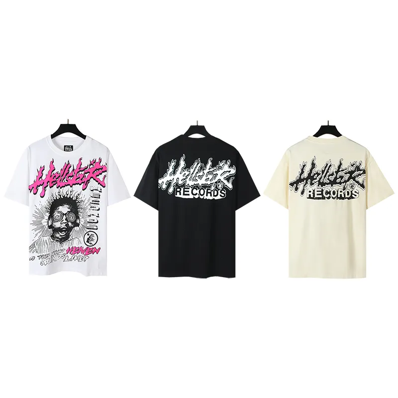 507# Hellstar T ：250 32 ：White Black Sizes：S M L XL